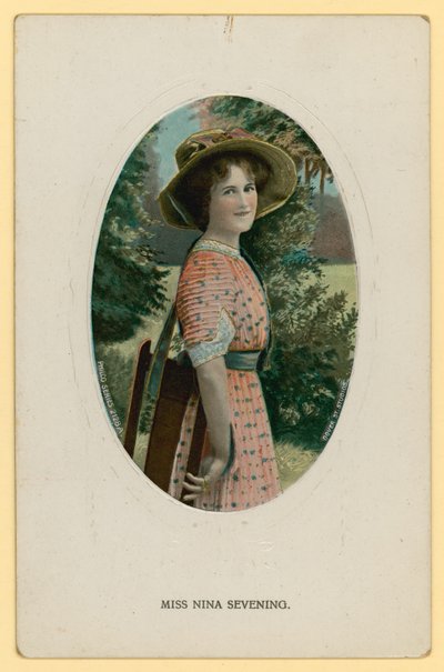 Miss Nina Sevening, actress by English School