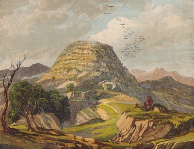 Mountain of Tabor, Galilee by English School