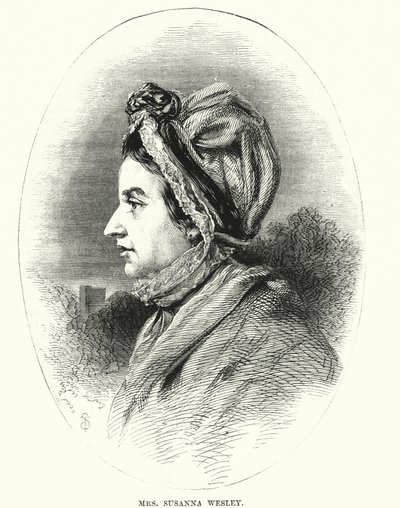 Mrs Susanna Wesley by English School