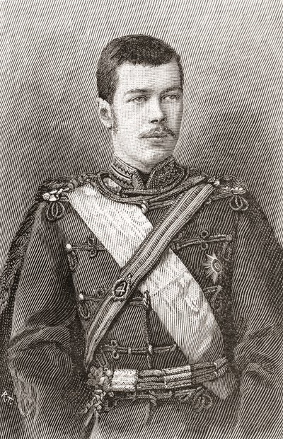 Nicholas II by English School