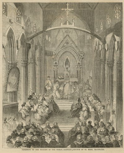 Opening of the Church of St. Mary by English School