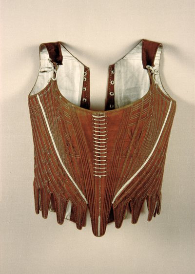 Pair of stays, c.1775 by English School