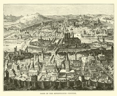 Paris in the Seventeenth Century by English School