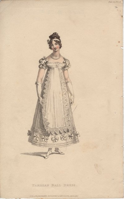 Parisian ball dress by English School