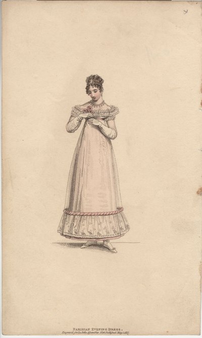 Parisian Evening Dress by English School