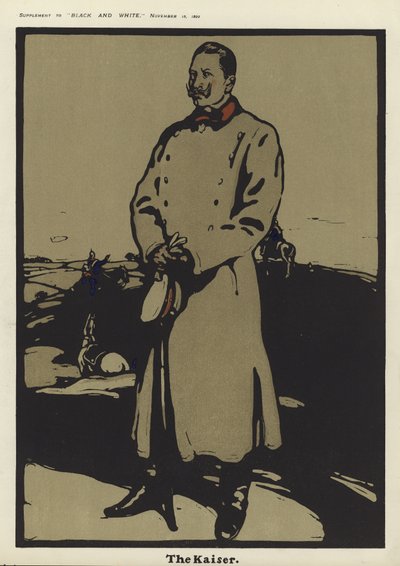 Portrait of Kaiser Wilhelm II by English School