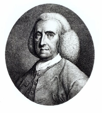 Portrait of Peter Collinson by English School