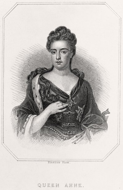 Portrait of Queen Anne by English School