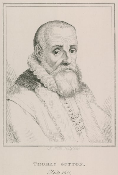 Portrait of Thomas Sutton by English School