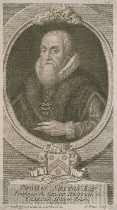 Portrait of Thomas Sutton by English School