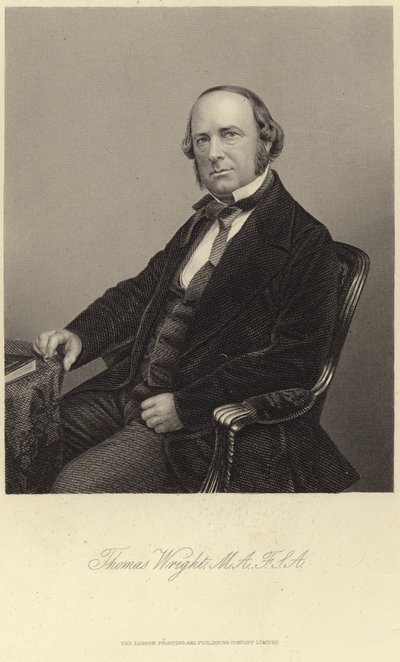 Portrait of Thomas Wright by English School