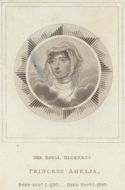 Princess Amelia of the United Kingdom by English School