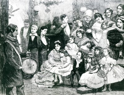 Punch in the Drawing Room by English School