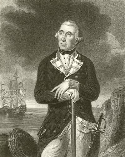 Rear Admiral Richard Kempenfelt by English School