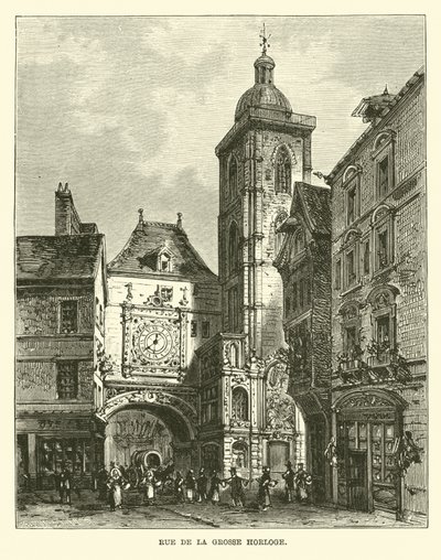 Rue de la Grosse Horloge by English School