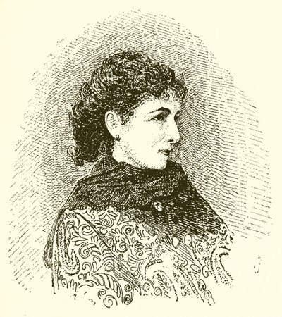 Sarah Bernhardt by English School