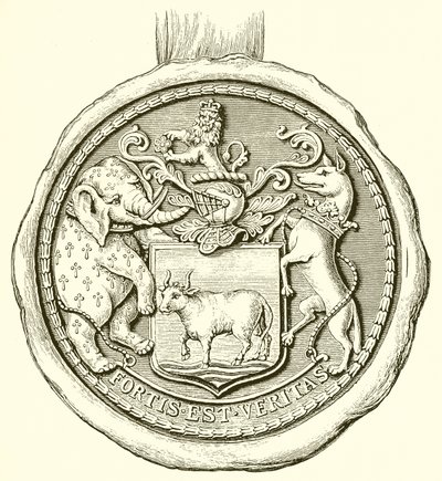 Seal of Oxford City by English School