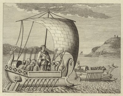 Ships of the Anglo-Saxons by English School