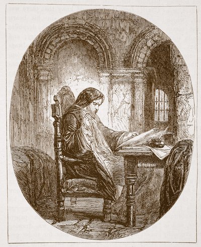 Sir John Eliot in Prison by English School