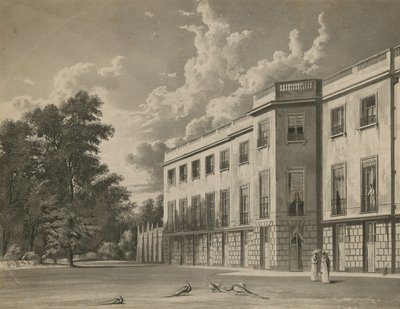 South Front of Carlton House by English School