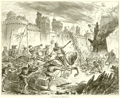 Storming of Berwick by English School