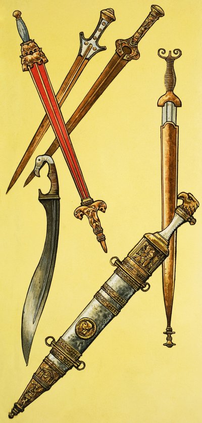 Swords by English School