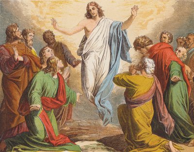 The Ascension of Jesus Christ by English School