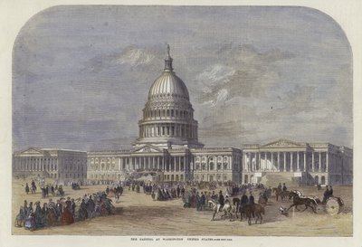 The Capitol at Washington by English School