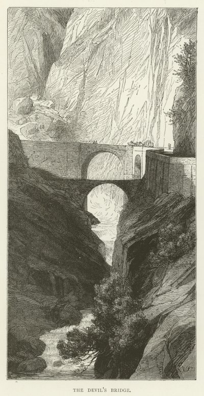 The Devils Bridge by English School