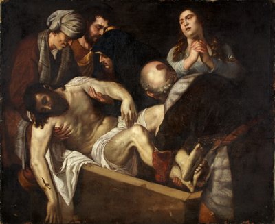 The Entombment by English School