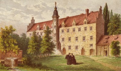 The Home of Martin Luther at Wittenberg by English School