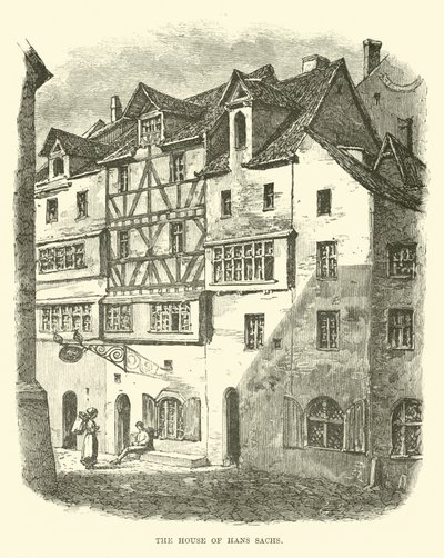 The House of Hans Sachs by English School