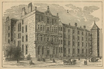 The Metropolitan Hospital, Kingsland Road, London by English School