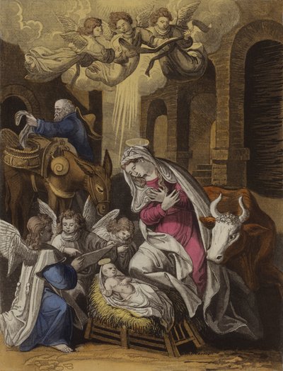 The Nativity of Christ by English School