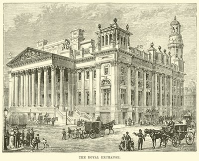 The Royal Exchange by English School