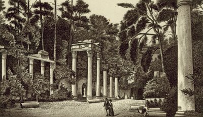 The Ruins, Virginia Water by English School