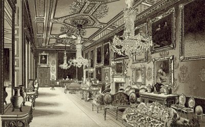 The Vandyke Room, Windsor Castle by English School