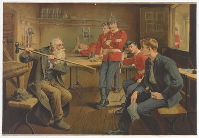 The Veteran, c.1895 by English School