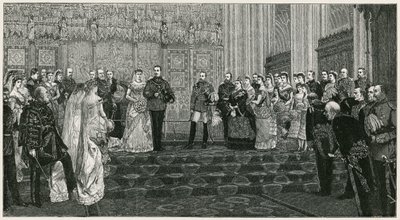 The Marriage of the Duke of Albany by English School