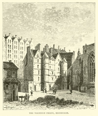 The Tolbooth Prison, Edinburgh by English School