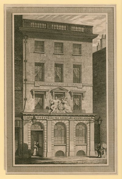 Union Assurance Office, London by English School