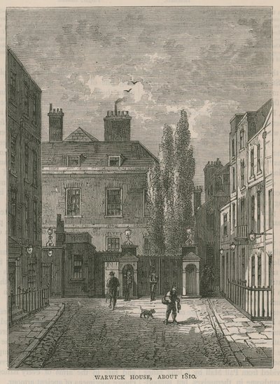 Warwick House, London, in About 1810 by English School