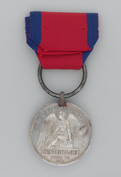 Waterloo Medal by English School