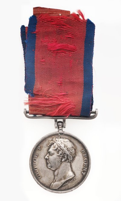 Waterloo Medal by English School