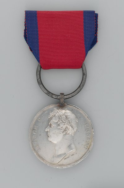 Waterloo Medal by English School