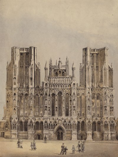 Wells Cathedral, Somerset by English School