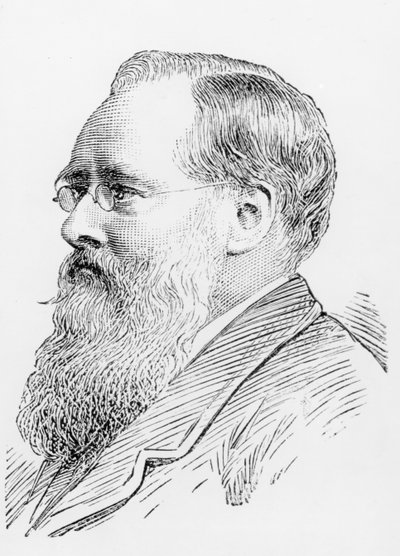 Wilkie Collins (1824-89) by English School