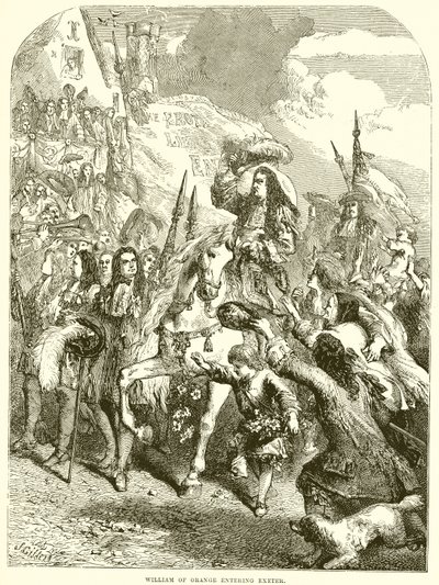 William of Orange entering Exeter by English School