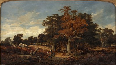Landscape with Gypsy Encampment by English School English School