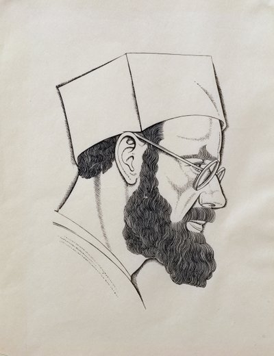 Self Portrait by Eric Gill